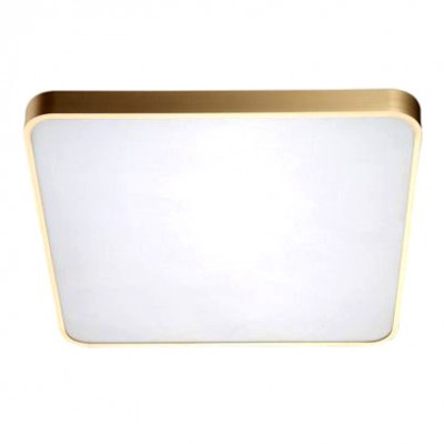 Plafon Zuma Line 12100005-GD Sierra ALUMINUM+PS SMD SMD LED 60W, IP 22 4000K,3600LM 50 Złoty Zuma