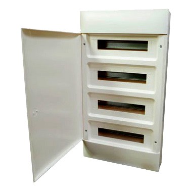 Legrand Rozdzielnica plastikowa natynkowa Practibox S 4x18 IP40 N+PE 766x436x108mm 72M /Kolor biały, drzwiczki pełne/ Biały 137429