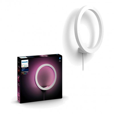 Signify Philips HUE SANA Lampa ścienna Kinkiet Biały ZigBee + Bluetooth 8718696174548