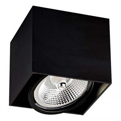 LAMPA WEWNĘTRZNA (SPOT) ZUMA LINE BOX 1 BK SPOT ACGU10-115 Zuma Line Czarny Zuma