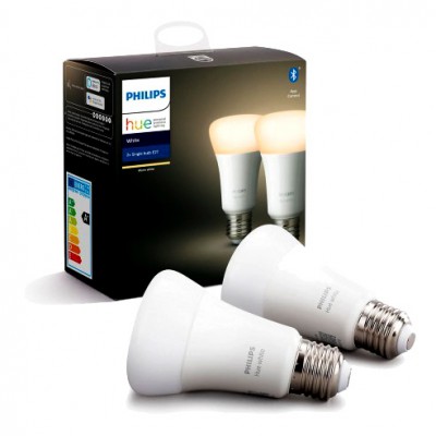 Philips Hue White żarówka LED (2xE27 A60 9W 806lm 2700K), BT Signify