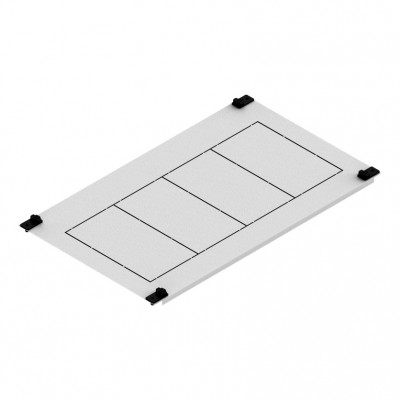 Osłona do rozłączników NH 6xKVL00 CP 3‑2 K00 /300x750mm/ Eti