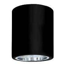 Sanico Jupiter 10 C 311696 plafon lampa sufiitowa spot tuba 1x60W E27 czarny Czarny Sanico