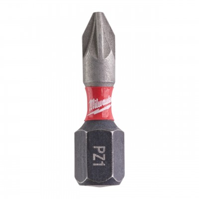 Milwaukee BIT SHOCKWAVE PZ1 25MM - 2 SZT 4932430860 Ciemnoszary