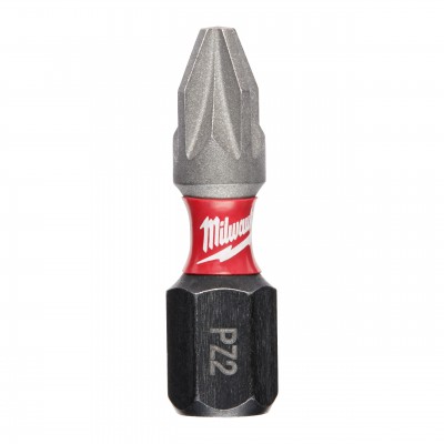Milwaukee BIT SHOCKWAVE PZ2 25MM - 2 SZT 4932430863 Ciemnoszary