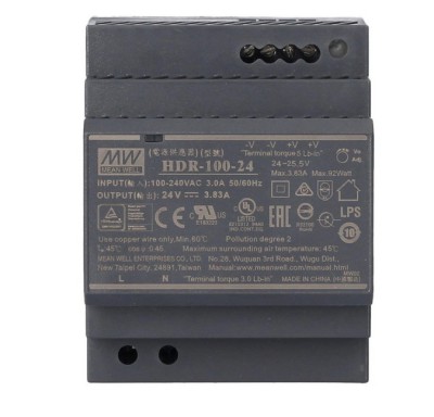 Zasilacz na szyne DIN 100W 3,83A 85-264V AC  120-370V DC 24V 100W-24V Pulsar