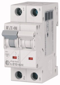 Wyłącznik nadprądowy B16A 2M 1P+N 6kA HN-B16/1N Eaton 194841