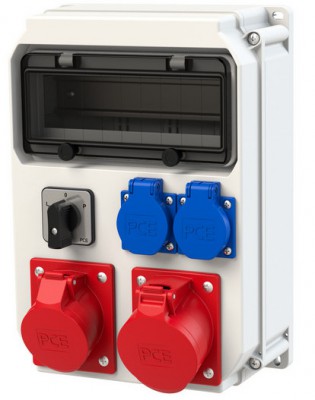 Rozdzielnica stacjonarna ECOLINE IP44 L-0-P 1x165, 1x325, 2x230V 90EKO011 Pce