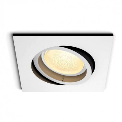 Philips HUE White and Color Ambiance Oprawa Centura 5,7W Kwadratowa Biała 8718696171783 Signify