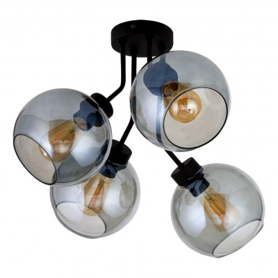 Lampa sufitowa 4PŁ CUBUS GRAPHITE 3153 TK Lighting TK Lighting