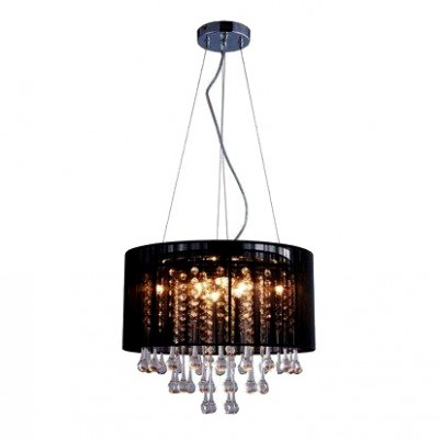 Lampa wisząca Zuma Line RLD92174-8B Verona Czarny Zuma