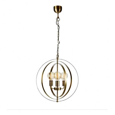 Lampa wisząca patyna ORBIT 60W 3xE27 Markslojd 107941 Złoty Markslojd