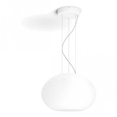 Philips Hue Flourish Oprawa Lampa wisząca Biała 31W ZigBee + Bluetooth Signify