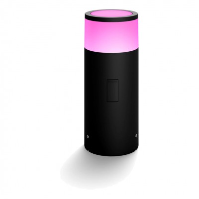 HUE CALLA SŁUPEK OGRODOWY 25CM CZARNY 1X 8W 2000-6500K 640LM IP44 RGB WCA 8718696167991 Signify