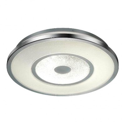 Plafon Harm 51 ZUMA LINE DY163-D510 LED 30W,3000-6500K,2100LM,CCT BY REMOTE CONTROL ACRYLIC+PLASTIC+IRON WHITE Srebrny Zuma