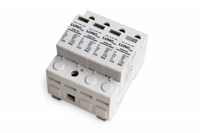 Ogranicznik przepięć T1+T2 B+C 4P 4M 3050kA 1.8kV + styk sygnalizacyjny OP30S 741679 RGB TECHNIK