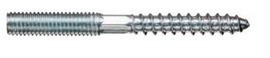 RAWLPLUG Wkręty dwugwintowe WD do drewna /8x80mm/ Stalowy