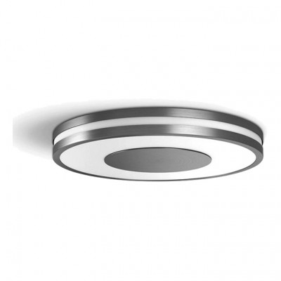 Philips HUE Being Ceiling Lampa sufitowa Srebrna 1x27W ZigBee Signify