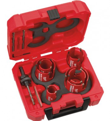 ZESTAW OTWORNIC BIG HAWG MULTI MATERIAL - 10 SZT. 4932464939 Milwaukee