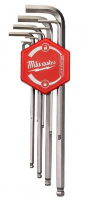 Milwaukee ZESTAW KLUCZY IMBUSOWCH HEX 9 SZT. 4932478621