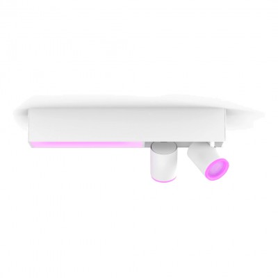 HUE CENTIRS OPRAWA PROJEKTOROWA BIAŁY 2X 5.7W GU10 2000-6500K 1560LM IP20 RGB WCA 8718696176009 Signify
