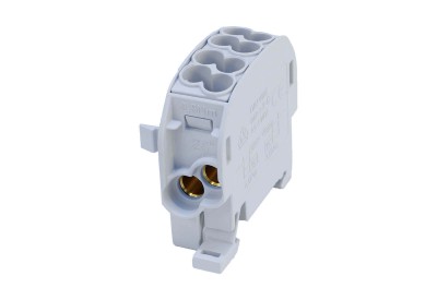 Blok rozdzielczy-odgałęźny AlCu 80110 jednobiegunowy 25 mm² SCB 25 Szary 81501002 Simet