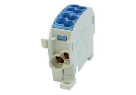 Blok rozdzielczy odgałęźny niebieski AlCu SIMBLOCK SCB 25 Niebieski 81501003 Simet