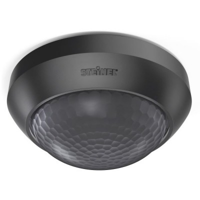 Czujnik ruchu obecności ECO Ø24M 230V 2000W IP54 360° Czarny ST081706 081706 STEINEL