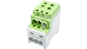 Blok rozdzielczy dystrybucyjny zielony AlCu 80030 SIMBLOCK SDB 200 Zielony 81602005 Simet