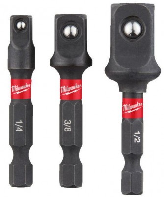 ZESTAW ADAPTERÓW DO NASADEK UDAROWYCH 3 SZT. 4932479228 Milwaukee