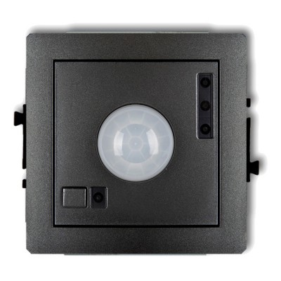 Mechanizm elektronicznego czujnika ruchu Grafitowy 11DCR-1 Karlik DECO