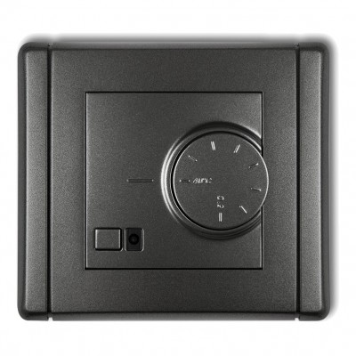 Elektroniczny regulator temperatury z czujnikiem powietrznym Grafitowy 11FRT-2 Karlik FLEXI