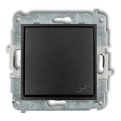 Mechanizm łącznika schodowego Grafitowy 11MWP-3 Karlik MINI