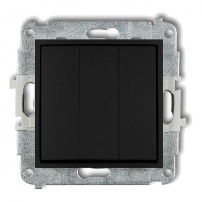 Mechanizm łącznika potrójnego Czarny Mat 12MWP-7 Karlik MINI