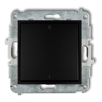 Mechanizm łącznika dwubiegunowego Czarny Mat 12MWP-9 Karlik MINI