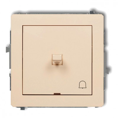 Mechanizm łącznika zwierny dzwonek w stylu amerykańskim Beżowy 1DWPUS-4 Karlik DECO