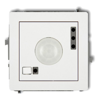 Mechanizm elektronicznego czujnika ruchu Biały Mat 25DCR-1 Karlik DECO