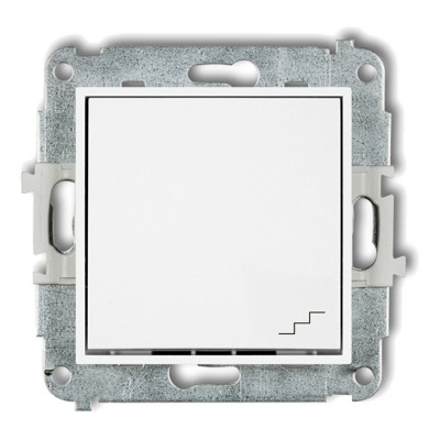 Mechanizm łącznika schodowego Biały Mat 25MWP-3 Karlik MINI