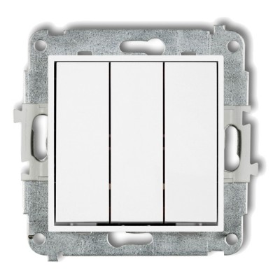 Mechanizm łącznika potrójnego Biały Mat 25MWP-7 Karlik MINI