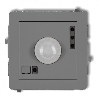 Mechanizm elektronicznego czujnika ruchu Szary Mat 27DCR-1 Karlik DECO