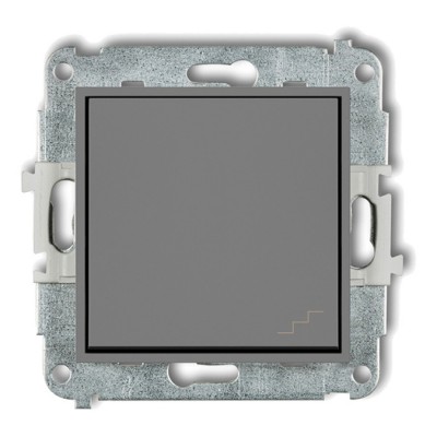 Mechanizm łącznika schodowego Szary Mat 27MWP-3 Karlik MINI