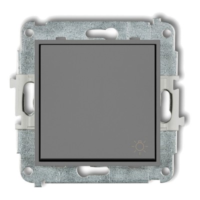 Mechanizm łącznika zwierny światło Szary Mat 27MWP-5 Karlik MINI