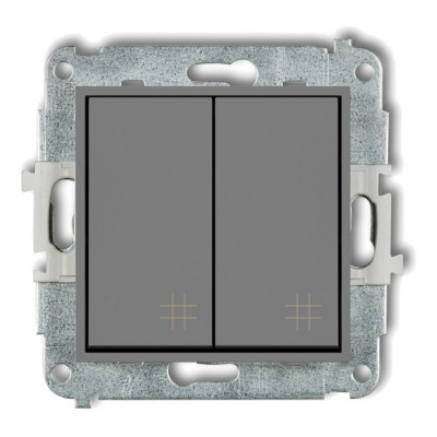 Mechanizm łącznika podwójnego krzyżowego Szary Mat 27MWP-66 Karlik MINI