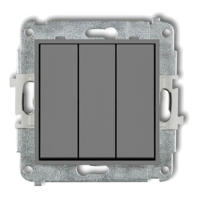 Mechanizm łącznika potrójnego Szary Mat 27MWP-7 Karlik MINI