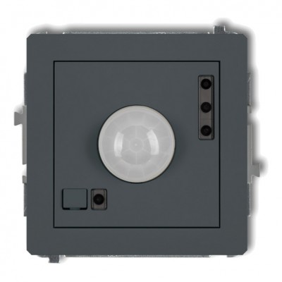Mechanizm elektronicznego czujnika ruchu Grafitowy Mat 28DCR-1 Karlik DECO
