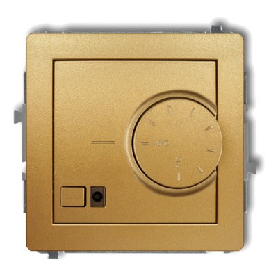 Mechanizm elektronicznego regulatora temperatury z czujnikiem powietrznym Złoty 29DRT-2 Karlik DECO