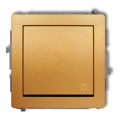 Mechanizm łącznika zwierny światło Złoty 29DWP-5 Karlik DECO