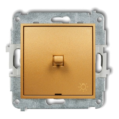 Mechanizm łącznika zwierny światło w stylu amerykańskim Złoty 29MWPUS-5 Karlik MINI