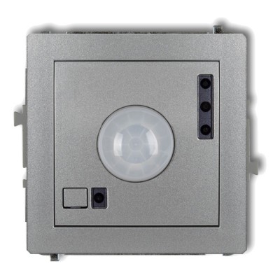 Mechanizm elektronicznego czujnika ruchu Srebrny Metalik 7DCR-1 Karlik DECO
