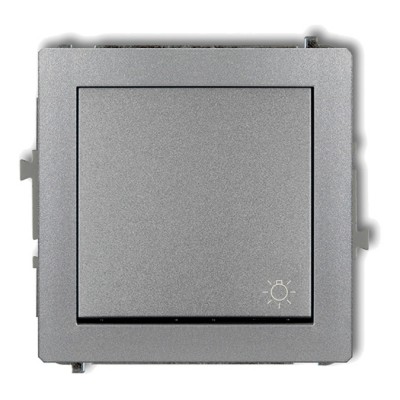 Mechanizm łącznika zwierny światło Srebrny Metalik 7DWP-5 Karlik DECO